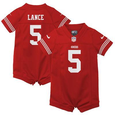 Men's Nike Trey Lance White San Francisco 49ers 2021 NFL Draft