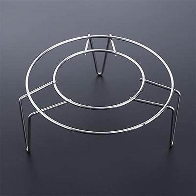 stainless steel round steamer rack steaming