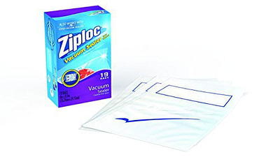 Ziploc Vacuum Bag Gallon Freezer Refills - 8 CT, Plastic Bags