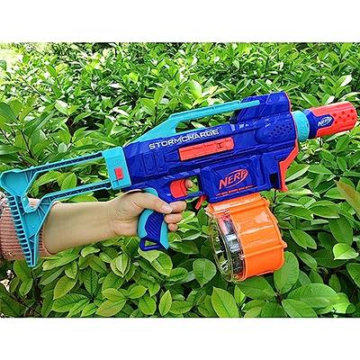 NERF Rampage N-Strike Elite Toy Blaster with 25 Dart Drum Slam Fire for  Kids, Teens, & Adults ( Exclusive)