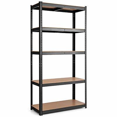 REIBII 73H Wire Shelving Rack 1780 Lbs, Metal Shelving for Pantry