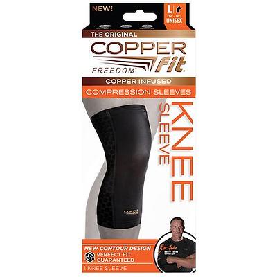 Copper Fit Ice Knee Sleeve Infused With Cooling Action And Menthol