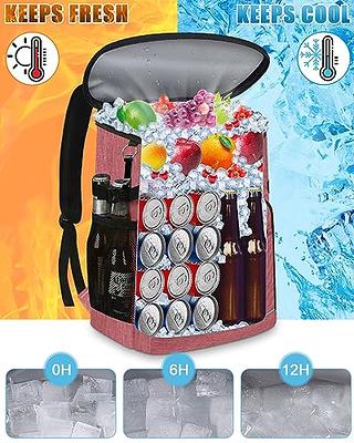 Vankor Camping 30 Cans, Soft Backpack Coolers Insulated Leak Proof Travel Waterproof Lunch Picnic Beach Work Trip Drink Beverage Beer Thermal Bag