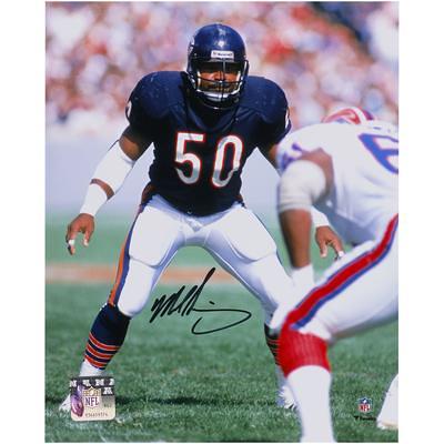 Brian Urlacher Chicago Bears Fanatics Authentic Autographed 8 x 10  Running Photograph