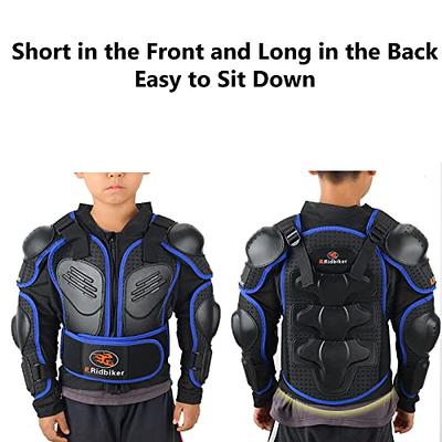 Kids Children Youth Motorcycle Body Armor Jacket Armor Motorbike Gear  Protection