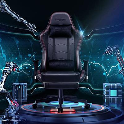  GTRACING Gaming Chair with Footrest and Bluetooth