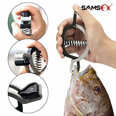 SAMSFX Fishing Fish Gripper for Scale (Mini Fish Lip Grip) - Yahoo Shopping