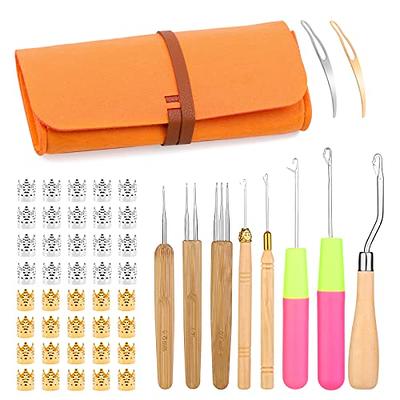 Pnytty Crochet Hooks, 100pcs Crochet Hook Kit with Case, Complete Crochet  Hooks Set Include Ergonomic Crochet Hooks, Crochet Accessories for  Beginners