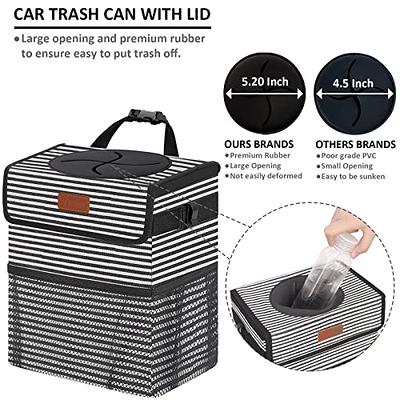 Hanging Car Trash Bag Can Premium Waterproof Litter Garbage Bag Organizer