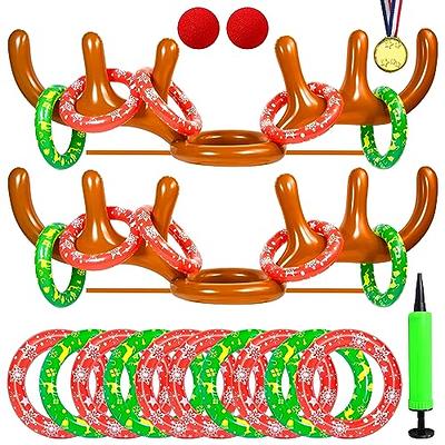 Gamie Plastic Carnival Rings (Pack of 24) | 24-2.5” Rings for Ring Toss | Fun Target Toys | Cool Homemade School and Carnival Party Favors