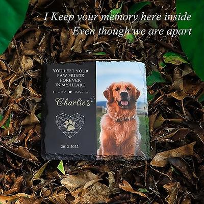 Pet Memorial Stone | Pet Yard Rock | Personalized Pet Memorial Garden  Stone, Grave Marker | Temporary Headstone