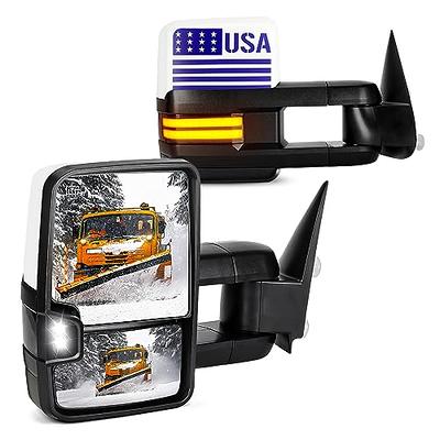 Towing Mirrors Flag Tow Mirror Fit For 2003-2006 Chevrolet