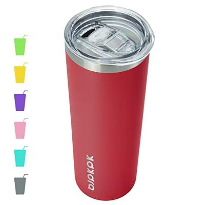 BJPKPK 20 oz Skinny Tumbler Stainless Steel Insulated Slim Straight  Sublimation Coffee Tumblers Thermal Cup With Lid,Red - Yahoo Shopping