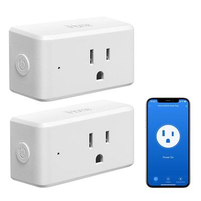 Simply Conserve Smart Plug 2-Pack 120-Volt 1-Outlet Indoor Smart