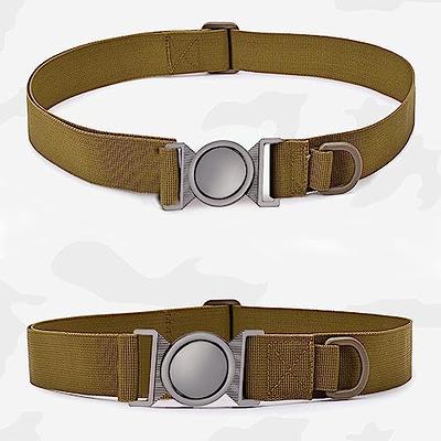 WADORN 8 Sets Metal Belt Webbing Strap Buckles, 4 Colors Alloy