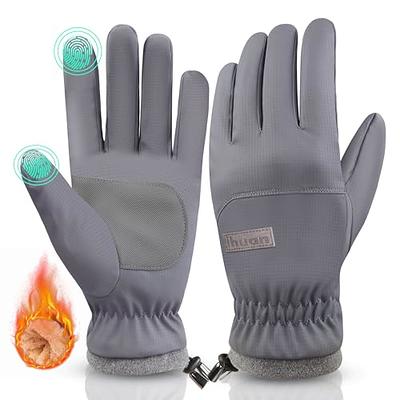 Funkeen Thermal Winter Gloves for Men Women, Freezer Warm Gloves, Anti-Slip Waterproof Lightweight Touch Screen Gloves for Hiking Running Cycling