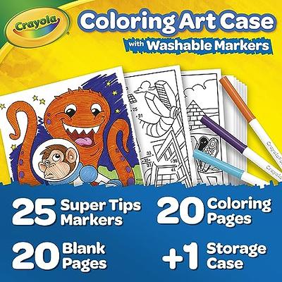 Crayola 65pc Create & Color Art Case With Washable Markers : Target