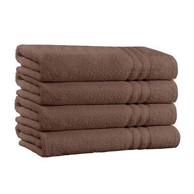 4 Piece 100% Cotton Bath Towel Set - Yahoo Shopping