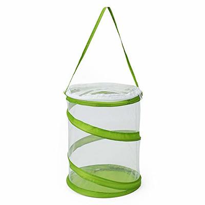 RESTCLOUD Pop-up Insect and Butterfly Habitat Cage Terrarium Clear Mesh  Enclosure, See Through Easier 9 x 11 Tall - Yahoo Shopping