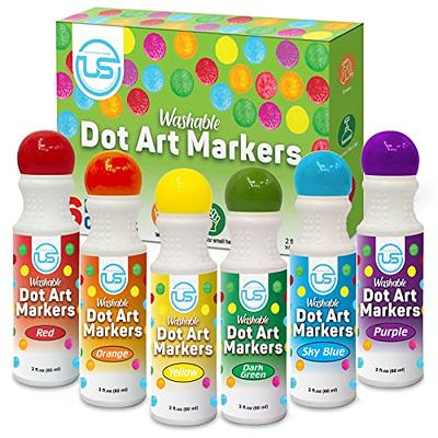 Shuttle Art Dot Markers, 30 Colors Washable for Toddlers with Free Activity  Book