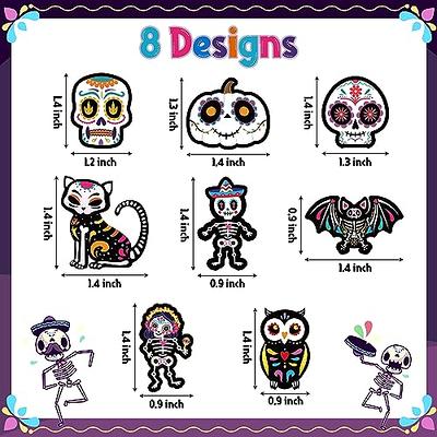 BeYumi 1000Pcs Day of The Dead Stickers Dia de Los Muertos Colorful Sugar  Skull Skeleton Cat Stickers Waterproof Halloween Mexican Fiesta Stickers  Decals for Laptop Water Bottle Kids Party Supplies - Yahoo