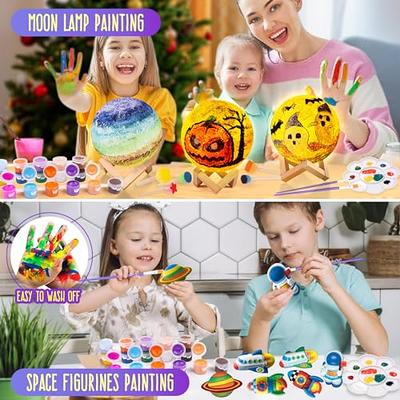 Window Art for Kids, 6 Colors Suncatcher Kits Christmas Crystal Ornaments  DIY Window Paint Art Crafts Supplies Set for Kids Tweezers Diamond Art  Kits