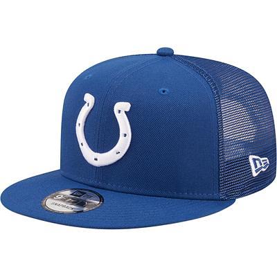 Men's New Era Cream Indianapolis Colts Core Classic 2.0 9TWENTY Adjustable  Hat