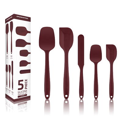 Tefrey Silicone Spatula Set With Kitchen Tongs, Nonstick Seamless