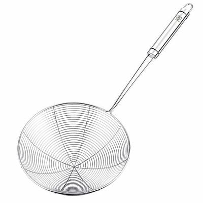 Mesh Strainer Ladle Stainless Steel Spider Skimmer Frying Spoons Kitchen  Utensil