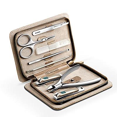 4 Pcs Manicure Set Stainless Steel Nail Clippers, Beauty Tool Portable Set  Professional Grooming Kits, Travel Nail Kit for Men and Women (Green) -  Yahoo Shopping