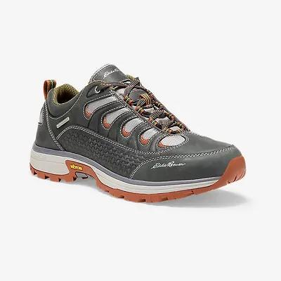 Men's Headout Waterproof Hiking Shoe | Bison/Fossil Orange