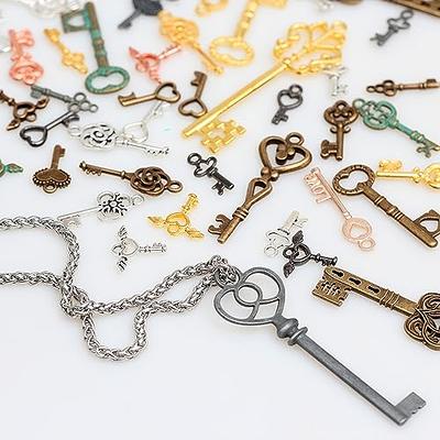 Medium Antique Skeleton Key Necklace