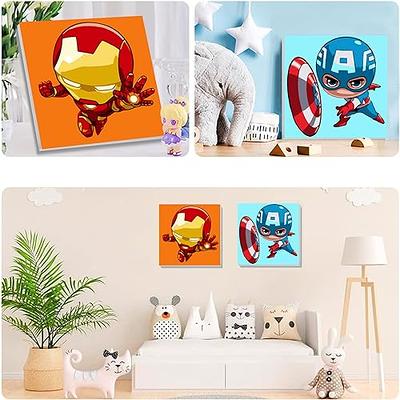 diy home inch number 16*20 art picture by painting wall kit paint oil home  decor painting canvas set for kids ages 8-12 