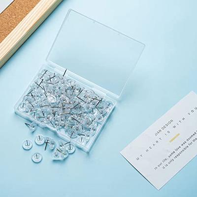 Hssugi Push Pins Tacks, 200PCS Assorted Colors Push Pins for Bulletin  Board, Thumb Tacks for Wall Hangings Cork Board Office Home Decorative with  Storage Box - Yahoo Shopping