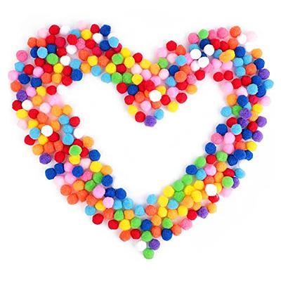 Molain 150Pcs Pom Poms 1 Inch Pom Poms Arts and Crafts Assorted