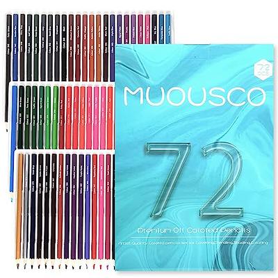 80 Colored Pencils, Shuttle Art Soft Core Coloring Pencils with Coloring Book, Sketch Pad and Sharpener, Premium Color Pencils for Adult Coloring, Ske