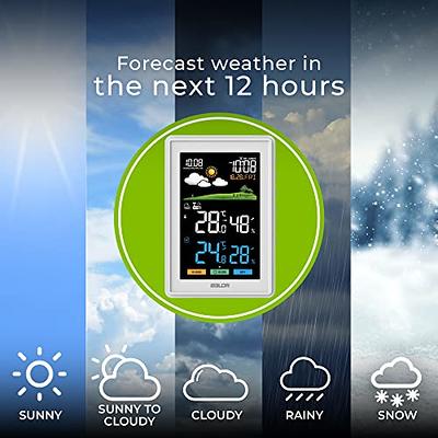 BALDR Indoor/Outdoor Wireless Touchscreen Thermometer