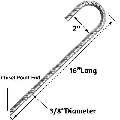 18 Rebar Ground Stakes - 20- Pk