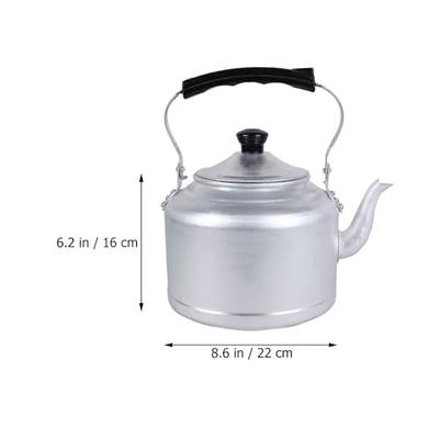 Tea Kettle, Toptier Teapot Whistling Kettle with Wood Pattern Handle Loud  Whistle, Food Grade Stainless Steel Tea Pot for Stovetops Induction Diamond  Design Water Kettle, 2.7-Quart Dark Green - Yahoo Shopping