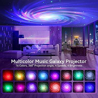 Rossetta Galaxy Projector, Star Projector Galaxy Light Projector for Bedroom,  Space Dog Projector with Bluetooth Speaker and White Noise, Night Light for  Kids Adults Game Room, Ceiling, Room Decor - Yahoo Shopping
