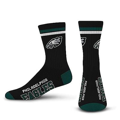 FBF - Official NFL 2 Stripe Adult Team Logo & Colors Crew Dress Socks  Footwear for Men and Women Game Day Apparel - Philadelphia Eagles Medium  5-10 - Yahoo Shopping