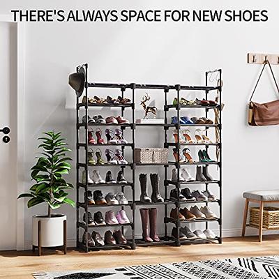 7-Tier Shoe Rack,28-Pair Plastic Shoe Units, Cabinet Storage Organizer -  Yahoo Shopping