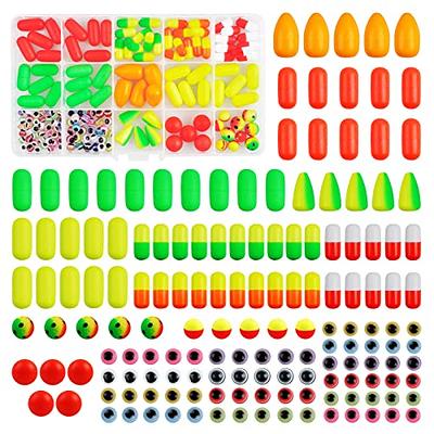 30pcs Fishing Foam Floats Pompano Floats Walleye Rig Lure Making