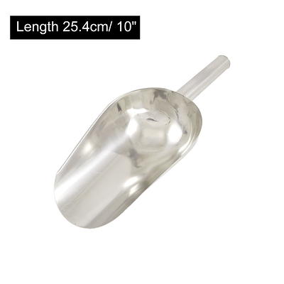 4 Ounce Stainless Steel Ice Scoop