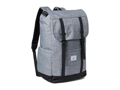 Herschel Retreat Black Crosshatch Backpack