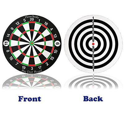 Paper Wound Dart Board Indoor Hanging 20-Point Darts and Target Bullseye  Game Comes with Six