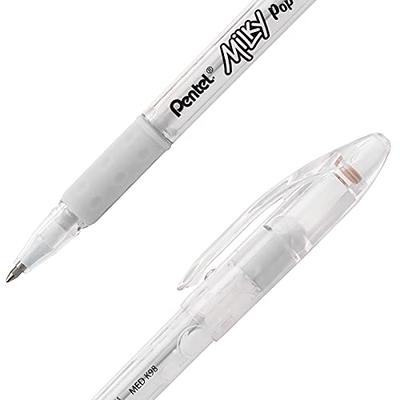 Sakura White Gelly Roll 3 Pack 05 08 10 Fine Medium Bold Point Black Out  Planning Paper Pens White Gel Pen - Yahoo Shopping