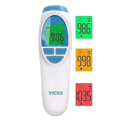 Non-Contact Infrared Digital Thermometer with 3 Color LCD Display