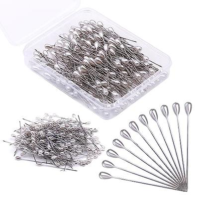 200Pcs Corsage Pins Boutonniere Pins, Teardrop Pearl Head Pins Bouquet Pins  Corsage Pins Straight Pins with A Plastic Storage Box for Wedding Flower  DIY, Jewelry, DIY Crafts Decoration（58mm） - Yahoo Shopping