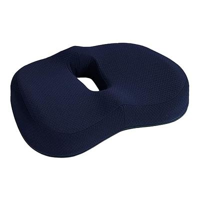 SUNFICON Air Cushion Inflatable Chair Air Seat Cushion Car Portable  Breathable Comfort Cushion Office Wheelchair Pad Orthopedics Pain Pressure  Relief